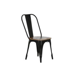 Silla Horeca DKD Home Decor Negro Marron Oscuro 43 x 92 x 44 cm Precio: 98.89000033. SKU: B1B7K2T6N2