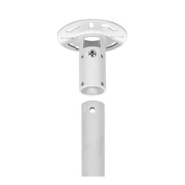 B-Tech BT5935 Pole, 100cm, Heavy Duty, Steel, White, para CCTV