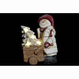 DKD Home Decor Figura Navidad Tradicional Magnesia LED Pilas AA (x3) Rojo Blanco Marrón 23x42x35 cm Pack de 2 Unidades DKD Home Decor Figura Navidad Tradicional Magnesia LED Pilas AA (x3) Rojo Blanco Marrón 23x42x35 cm Pack de 2 Unidades