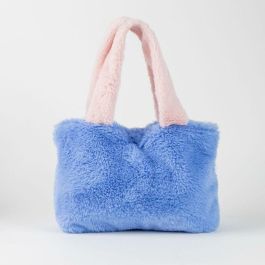 Cerdá Bolsa shopping peluche Stitch 30 x 37 x 8 cm Azul