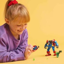 LEGO 76302 DC Superhéroes: Duelo Superman's Mech vs. Lex Luthor - Set de Construcción Juguete para Niños y Niñas de 6 Años