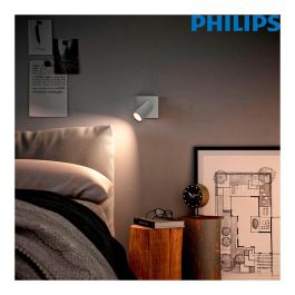 Foco 1 elemento mod. paisley gu10. 10,2x10,2x9,2cm. philips