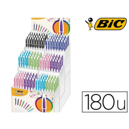 Bic Boligrafo Cristal Up Bicolor Punta 1,2 mm Expositor 180 Unidades Colores Surtidos Precio: 85.99000036. SKU: B187ZPX33V