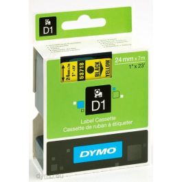 Dymo Cinta De Transferencia Termica D1 53718. Etiquetas Estándar Negro Sobre Amarillo De 24 mmx7M. Poliester Autoadhesiva. Rotuladora Labelmanager Precio: 25.90000039. SKU: B1KB3BXXAX