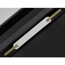 Q-connect Carpeta Dossier Fastener Plástico PVC DIN A4 Negra