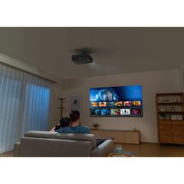 Optoma UHZ55 DLP Láser 4K Ultra HD Proyector 3840x2160 3000 Lúmenes HDMI USB Wi-Fi 3D Negro