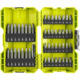 Ryobi Caja a Prueba de Golpes con 48 Accesorios de Atornillado: 32 Puntas 25mm, 15 Puntas 50mm SL/PH/PZ/HEX/T y Portapuntas Precio: 24.58999994. SKU: B1AK57JACL