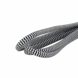 Chacon CHA5411478661115 Extensión Textil 6A - 1.5m Negro/Blanco