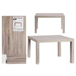 Mesa Auxiliar de Madera Gris 79x50x45 cm - Giftdecor (3 Unidades) Precio: 107.79000045. SKU: B1FRHE2LC3