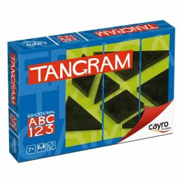 Cayro Tangram de Plástico en Caja de Cartón - Rompecabezas de Lógica para 1 Jugador, Edad +3 Años