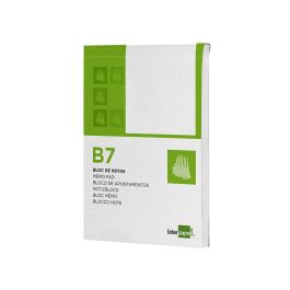 Bloc Notas Liderpapel Liso B7 80 Hojas 60 gr-M2 Perforado 10 unidades