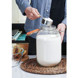 Tarro Hermético de Vidrio con Cierre Clip 4200 ml - La Mediterranea (4 Unidades) Tarro Hermético de Vidrio con Cierre Clip 4200 ml - La Mediterranea (4 Unidades)