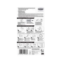 Gancho para colgar 3M 1,3 kg Plateado Metal (1 unidad)