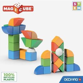 Geomag GEO1686145317319 Bloques Magnéticos Mi Pequeño Mundo de Formas - 25 Piezas - Educativo - Plástico Reciclado - 12+ Meses