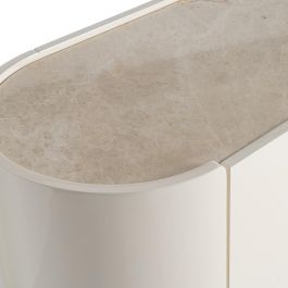 Aparador Lacado Crema Mármol-Dm Salón 160 X 45 X 75 cm