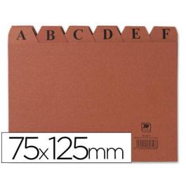 Csp Índice Fichero Cartón Nº2 75x125 mm para Clasificación Alfabética de Documentos Precio: 3.88999996. SKU: BIX03818