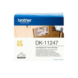 BROTHER Etiquetas precortadas para envios grandes. 180 etiquetas blancas de 103 x 164 mm Precio: 29.88999959. SKU: B1747ZFH96