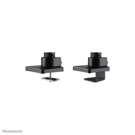 Neomounts NM-D775DXBLACK - Soporte de Mesa Doble para Monitores 10-32" (81 cm), 8 kg, con Resorte de Gas, Pinza/Atornillado, Negro