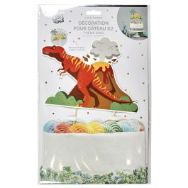 Juego De 2 Decoración Tartas Dino Party Time Precio: 2.50000036. SKU: B16WXSBW4Y