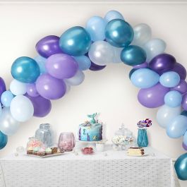 Arco 100 Globos Sirena Party Time