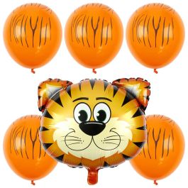 Juego De 6 Globos Sabana Party Time diámetro 45 cm Precio: 4.49999968. SKU: B1DYHS98GL