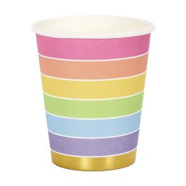 Juego De 6 Vasos Cartón Arco Iris Party Time Precio: 1.88999943. SKU: B1FMXNCYL6