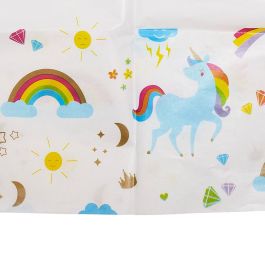 Mantel Unicornio Party Time 137x183 cm 