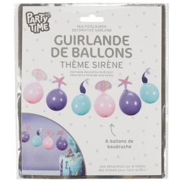 Guirnalda Globos Sirena Party Time Precio: 2.50000036. SKU: B1KG8LELCF