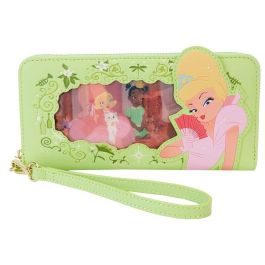 Loungefly Cartera lenticular Disney Tiana y el Sapo Piel Vegana 20x10cm con Cremallera, Apliques y Ventana ID Libélula Precio: 35.58999983. SKU: B17DBMESDG