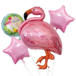 Juego De 4 Globos Tema Flamenco Party Time Precio: 5.50000055. SKU: B1J2Q7D7LX