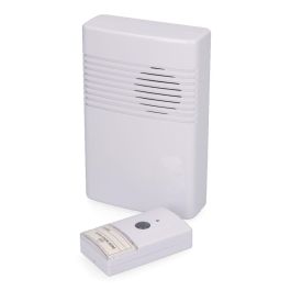 Edm Timbre musical elba sin cables, 80 db, alcance 80m, blanco