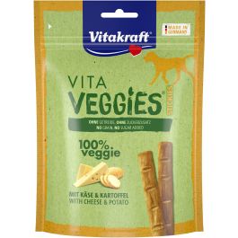 Vitakraft Veggies Dog Sticks Queso 9x80gr 100% Vegetarianos Sin Cereales Sin Azúcar Precio: 40.3293. SKU: B1JMKJLMXV