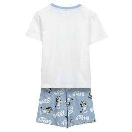 Pijama corto single jersey bluey 4 años