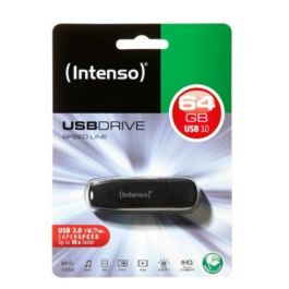 Memoria USB INTENSO 3533490 USB 3.0 64 GB Negro 64 GB Precio: 6.95000042. SKU: S6503481