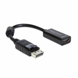 Adaptador DisplayPort a HDMI DELOCK Adaptador DisplayPort > HDMI 13 cm Negro Precio: 24.95000035. SKU: B18NHNJP9K