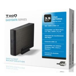 Caja Externa para Disco Duro de 3.5" TooQ TQE-3520B/ USB 2.0 Precio: 23.50000048. SKU: S0202931