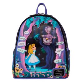 LOUNGEFLY Mochila Disney Alicia en el País de las Maravillas 26cm Piel Sintética Saffiano con Detalles en Relieve y Bordados Precio: 68.88999964. SKU: B1CSSZXYRM