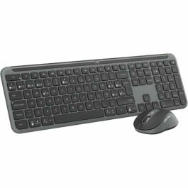 Teclado Logitech Gris Qwerty Español QWERTY Precio: 124.50000002. SKU: B17BST2GHA