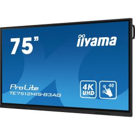 iiyama TE7512MIS-B3AG Pantalla 75" 4K UHD IPS Táctil Digital Signage 24/7