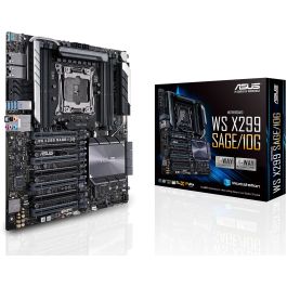ASUS WS X299 SAGE/10G Placa Base Intel LGA 2066 DDR4 512GB con Ethernet 10 Gigabit y 4-Way SLI/CrossFireX