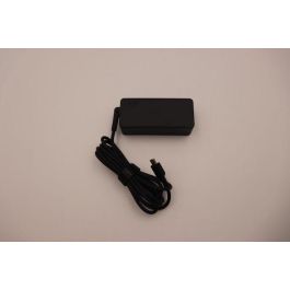 Lenovo AC adapter with 45W output, supports multiple voltage levels: 20V, 15V, 9V, and 5V, features 3 ports for connectivity. Lenovo AC adapter with 45W output, supports multiple voltage levels: 20V, 15V, 9V, and 5V, features 3 ports for connectivity.