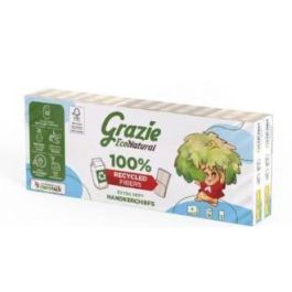 GRAZIE NATURAL Pañuelos de Bolsillo 10 Uds Bio - 100% orgánico y reciclado, suaves, resistentes y super absorbentes Precio: 2.50000036. SKU: B1F37NN4LR