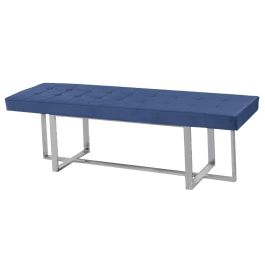 Descalzadora Moderno DKD Home Decor Azul 45 x 45 x 150 cm