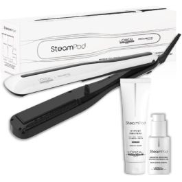 Pack Steampod 3.0 - L'Oréal Professionnel - UFR10011 - Plancha de vapor profesional 2 en 1 - Suero - Tratamiento activado por vapor - Blanco Precio: 287.69000051. SKU: B1DPXYW6M3