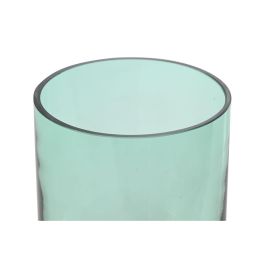 Jarrón Home ESPRIT Bicolor Cristal 10 x 10 x 21 cm