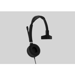 Yealink UH36 Auriculares USB con Cable para Comunicaciones Unificadas UC, Micrófono con Cancelación de Ruido, Jack 3.5mm, Cómodos