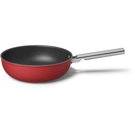 Smeg CKFW3001RDM Wok de 30cm Rojo