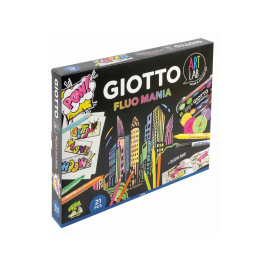 Giotto Set Creativo Fluo Mania 21 Piezas Precio: 21.49999995. SKU: B1K7TEQ4MC