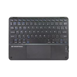 Conceptronic TOBIN01BES Teclado Inalámbrico Bluetooth 5.4 con Teclado QWERTY Español para Windows, Mac, iOS, Android - Negro Precio: 25.4999998. SKU: B194AR45TX
