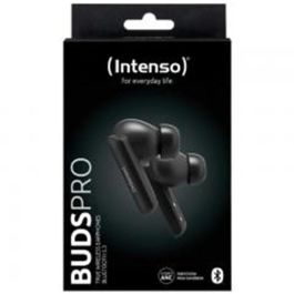 Intenso Auriculares Buds Pro TWS H-ANC+ENC Negro Bluetooth 5.3 Modelo 3720500 Cancelación Ruido